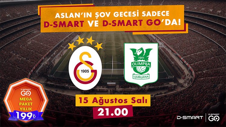 ASLANIN ŞOV GECESİ D-SMART VE D-SMART GO’DA!