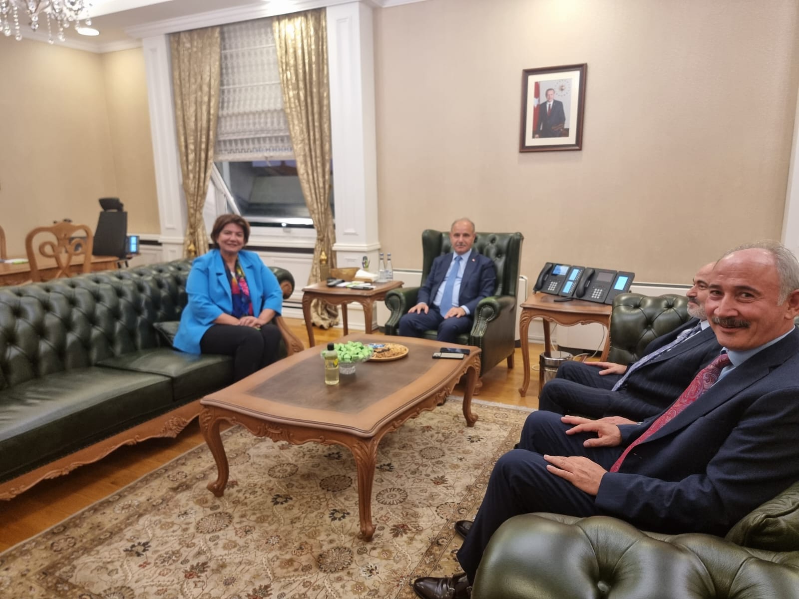 Ataman Ailesi Ankara'da Önemli Ziyaretlerde Bulundu