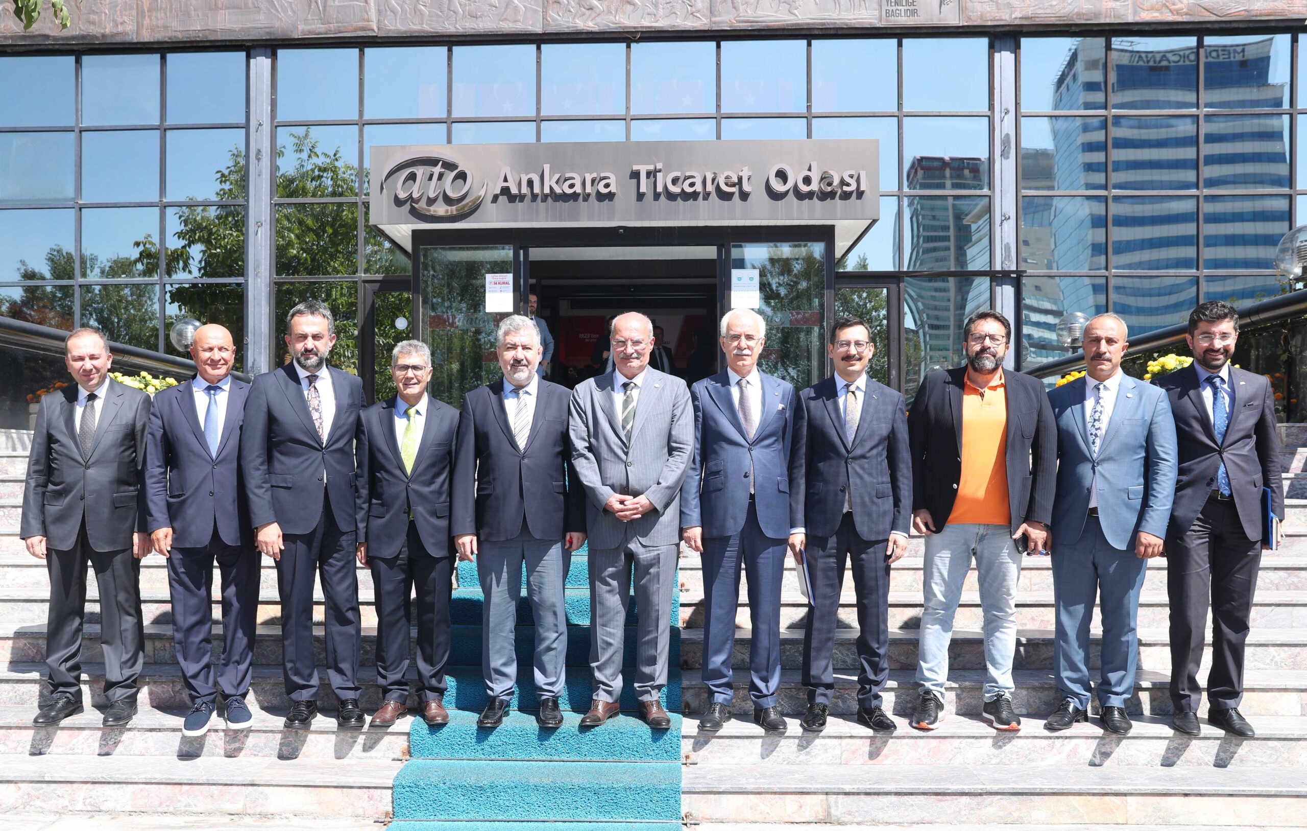 ATO DIŞ TİCARET İSTİHBARAT MERKEZİ HİZMETE AÇILDI.