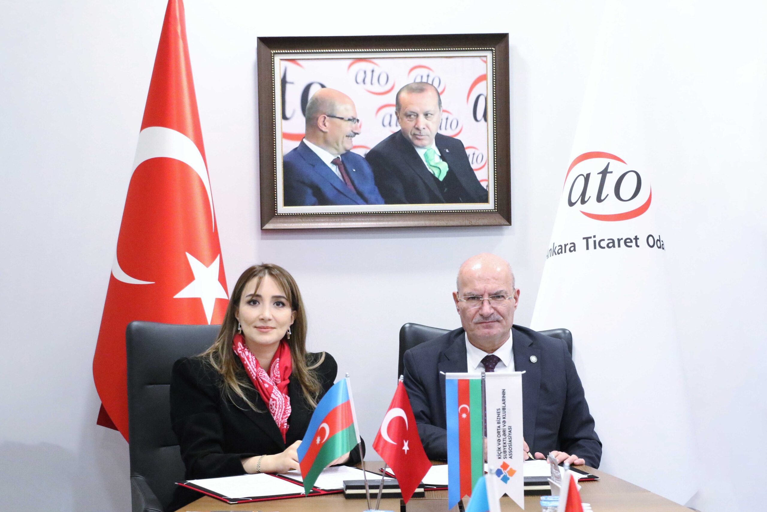 ATO ile Azerbaycan KOBSKA Arasında İşbirliği Protokolü İmzalandı