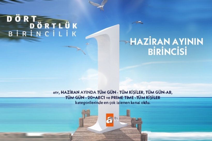 atv 7 yıldır en çok izlenen televizyon kanalı!