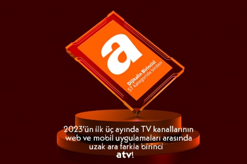 atv dijitalde 57 kategoride birinci olarak zirvede yer aldı