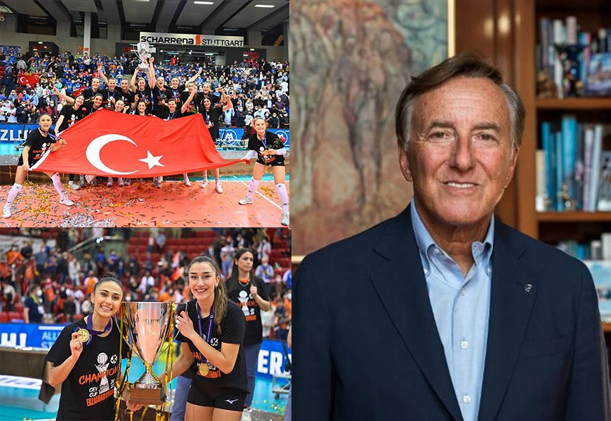 Avrupa Kupası Şampiyonu oldu...