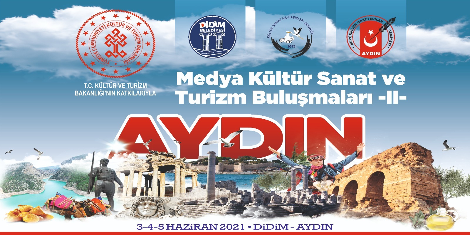 Aydın’da Medya Kültür Sanat ve Turizm Buluşması 