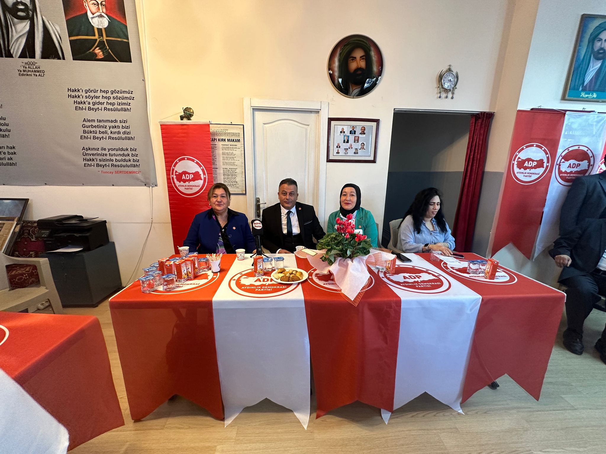 Aydınlık Demokrasi Partisi, Cumhuriyetimizin 100’üncü yılında Ankara İl Başkanlığı Kongresini gerçekleştirdi.