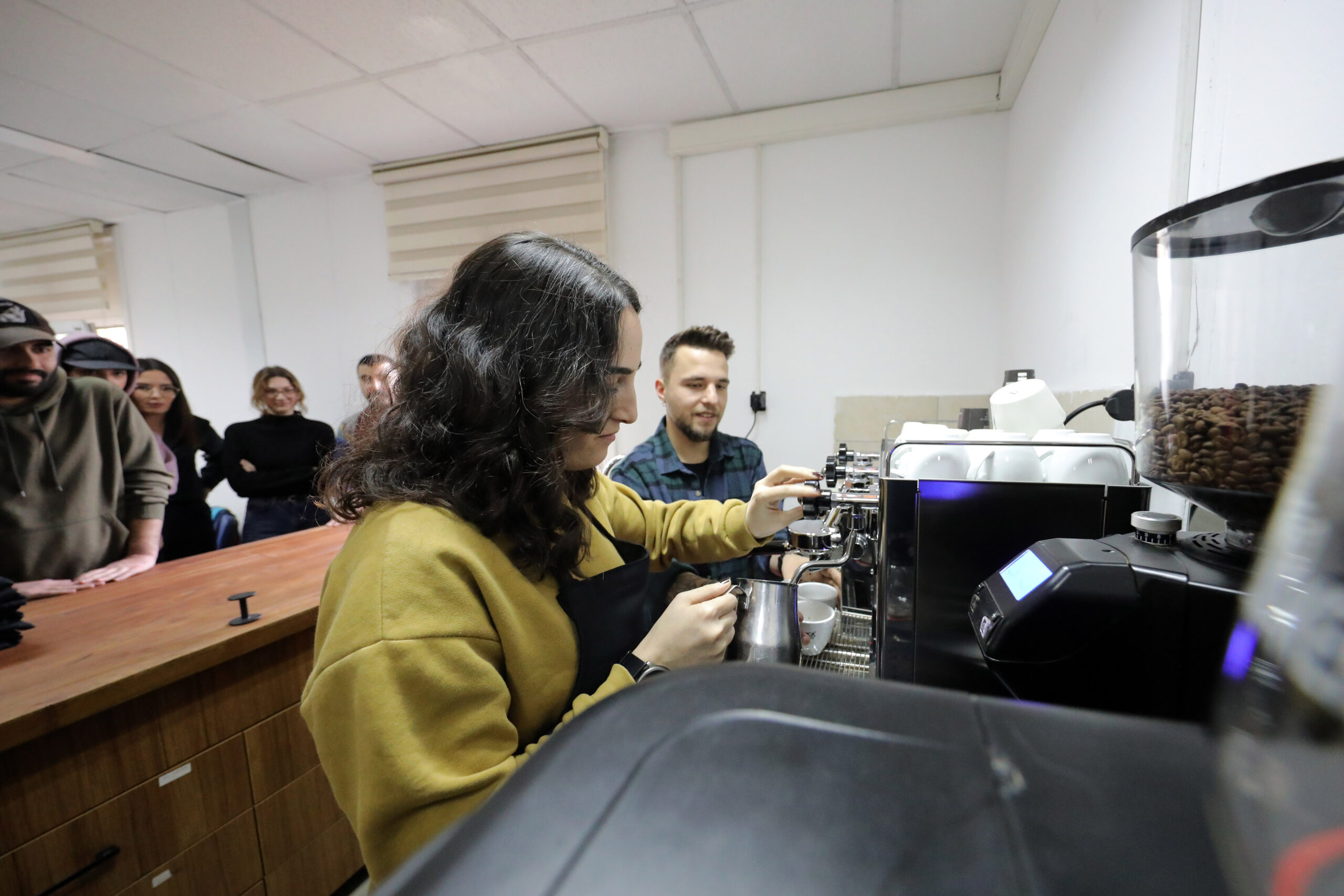 BARİSTA EĞİTİMİ DEVAM EDİYOR 