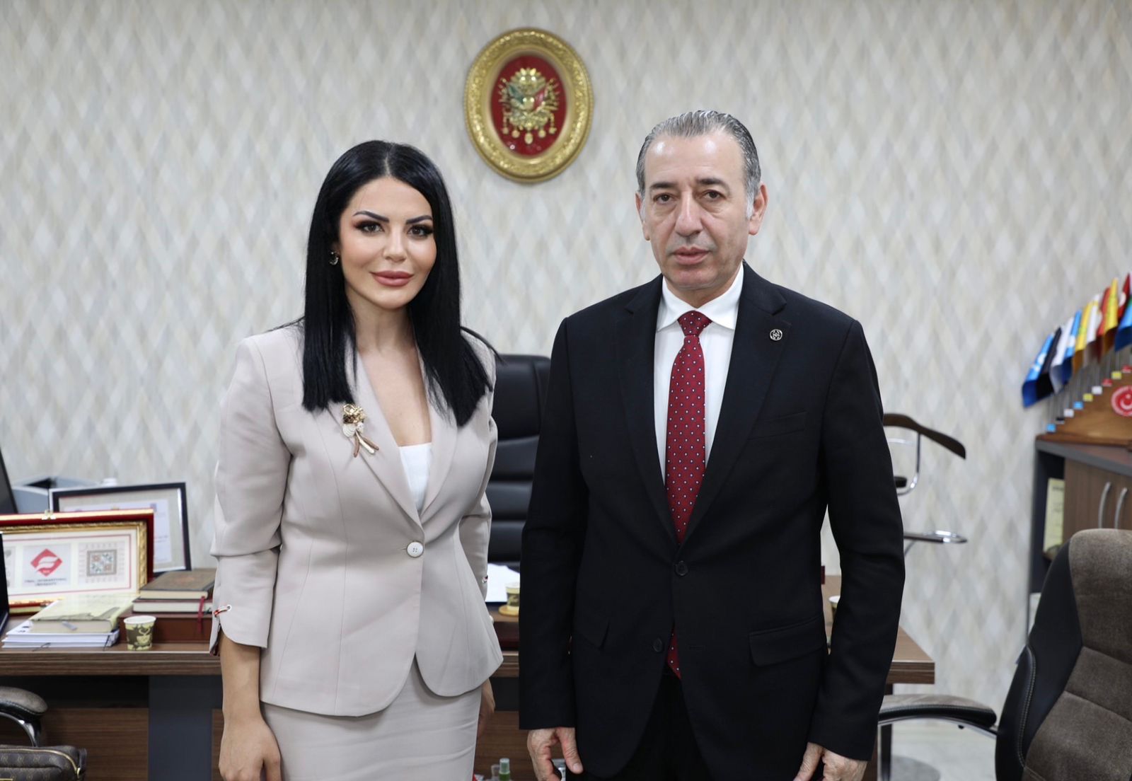 Başarılı İş Kadını Melda Yeter Bakan Maruf İle Görüştü