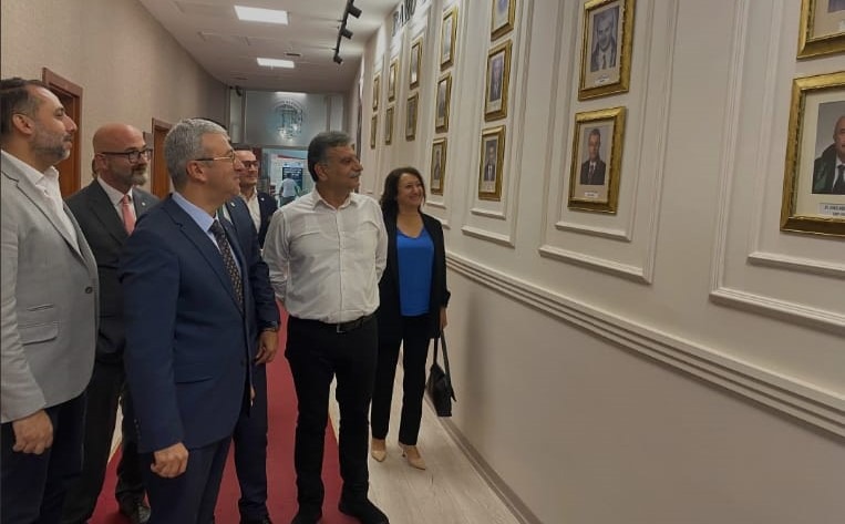 BAŞKAN PALAMUT'TAN PEŞ PEŞE ZİYARETLER!