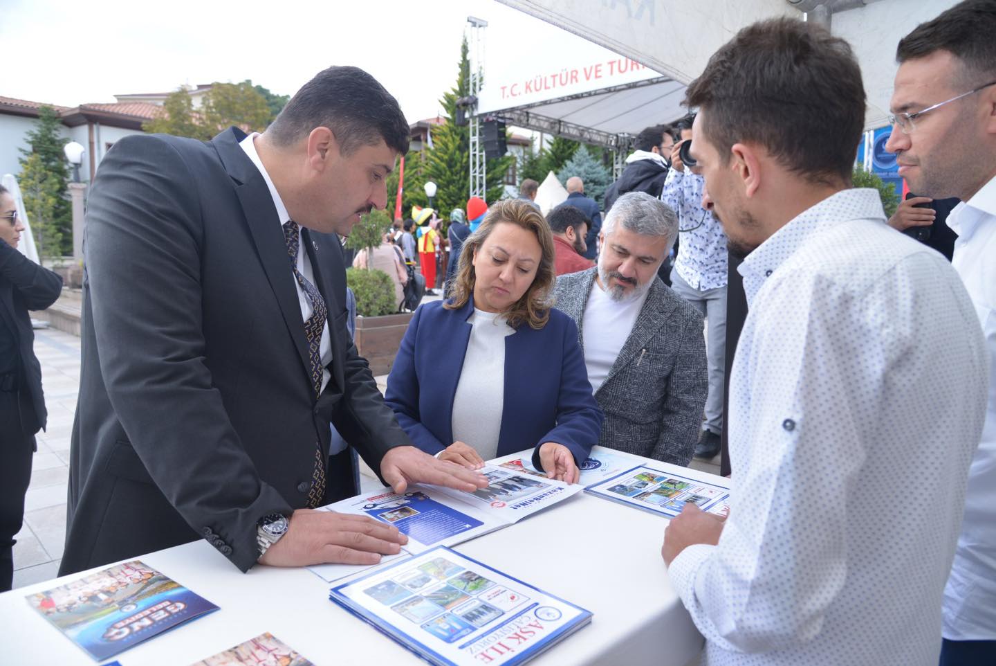 Başkent Kültür Yolu Festivali’nde Kahramankazan Belediyesi’nin stantları yoğun ilgi gördü