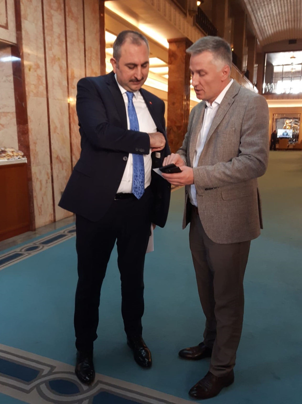 Büro Memur-Sen Genel Başkanı Metin Yılancı, Gül’le Buluştu