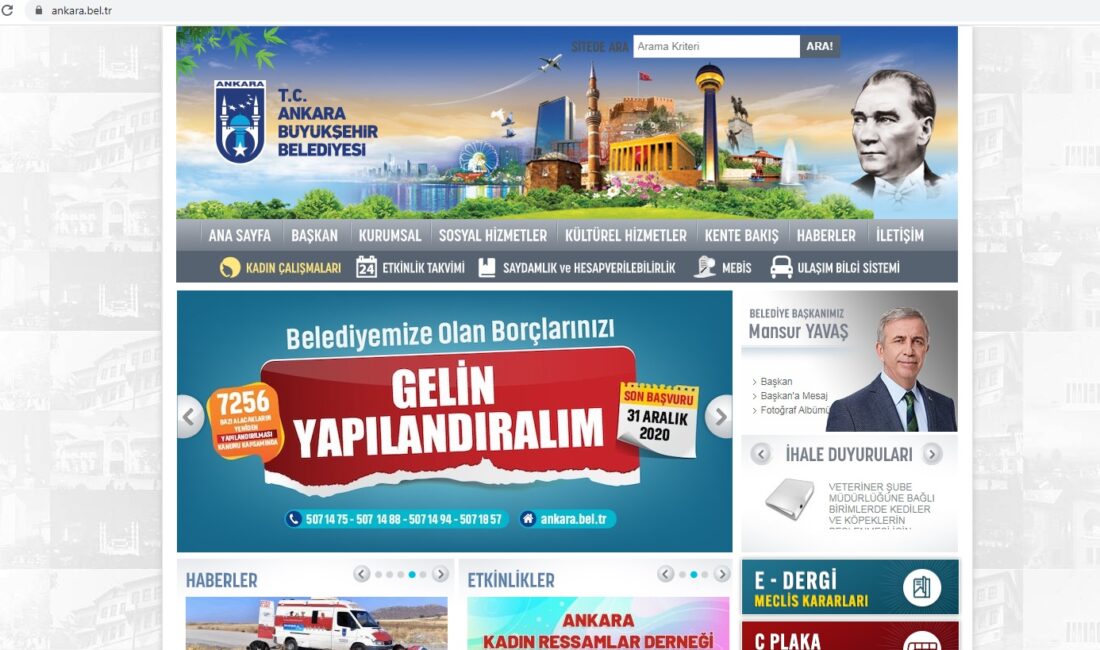 Ankara Büyükşehir Belediyesi, vatandaşların