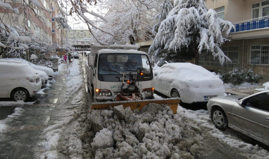 Çankaya Belediyesi akşam saatlerinde