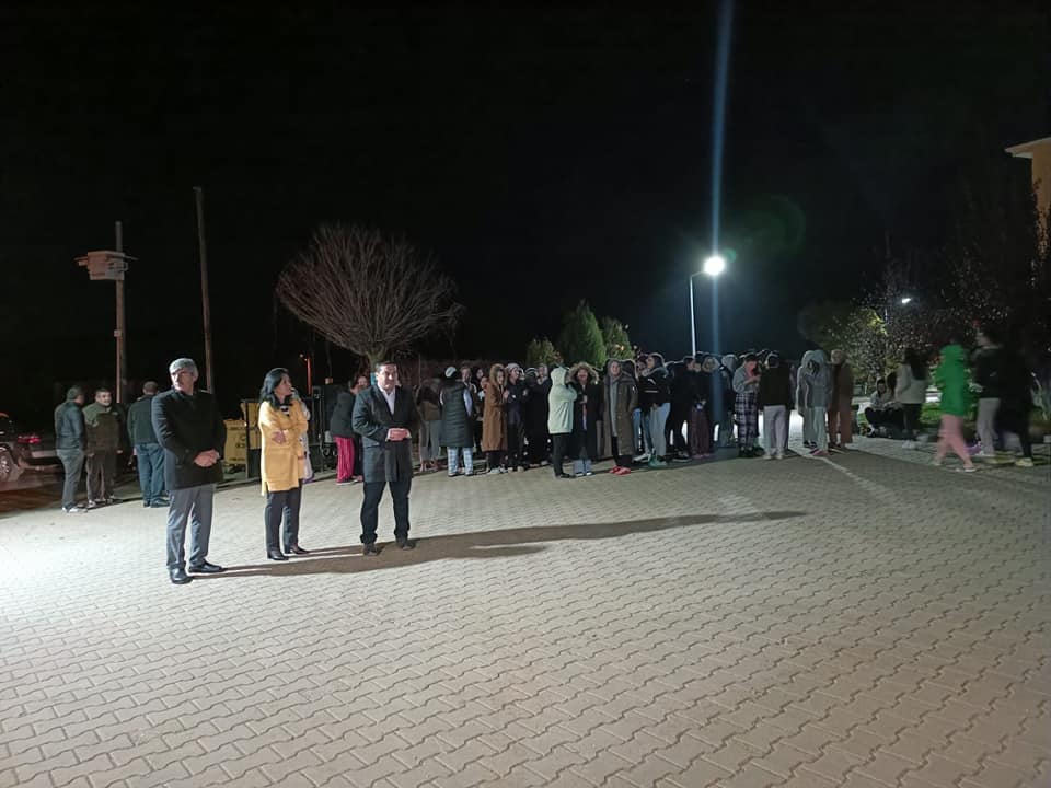 "Çök-kapan-tutun" tatbikatı Pazaryeri ilçesinde yapıldı