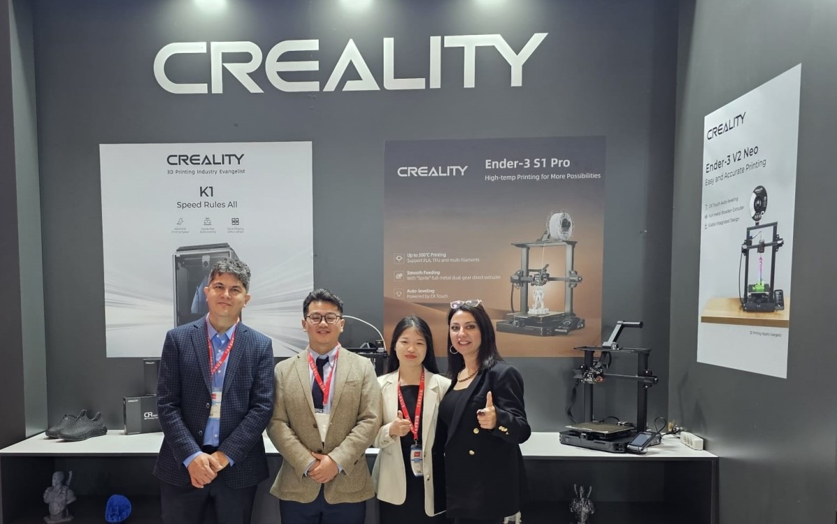 Creality, Distribütörü Genix ile Gess Fuarında Yeni 3D Printer Modelinin Lansmanını Gerçekleştirdi