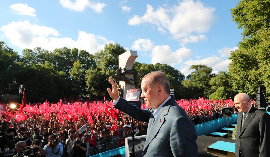 Cumhurbaşkanı Erdoğan : "MİLLETİMİZ 15 TEMMUZ’DA DESTAN YAZMIŞTIR”