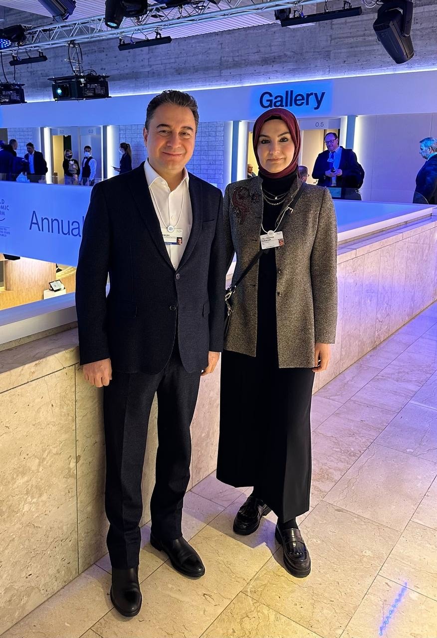 DEVA Partisi Genel Başkanı Ali Babacan Davos’ta