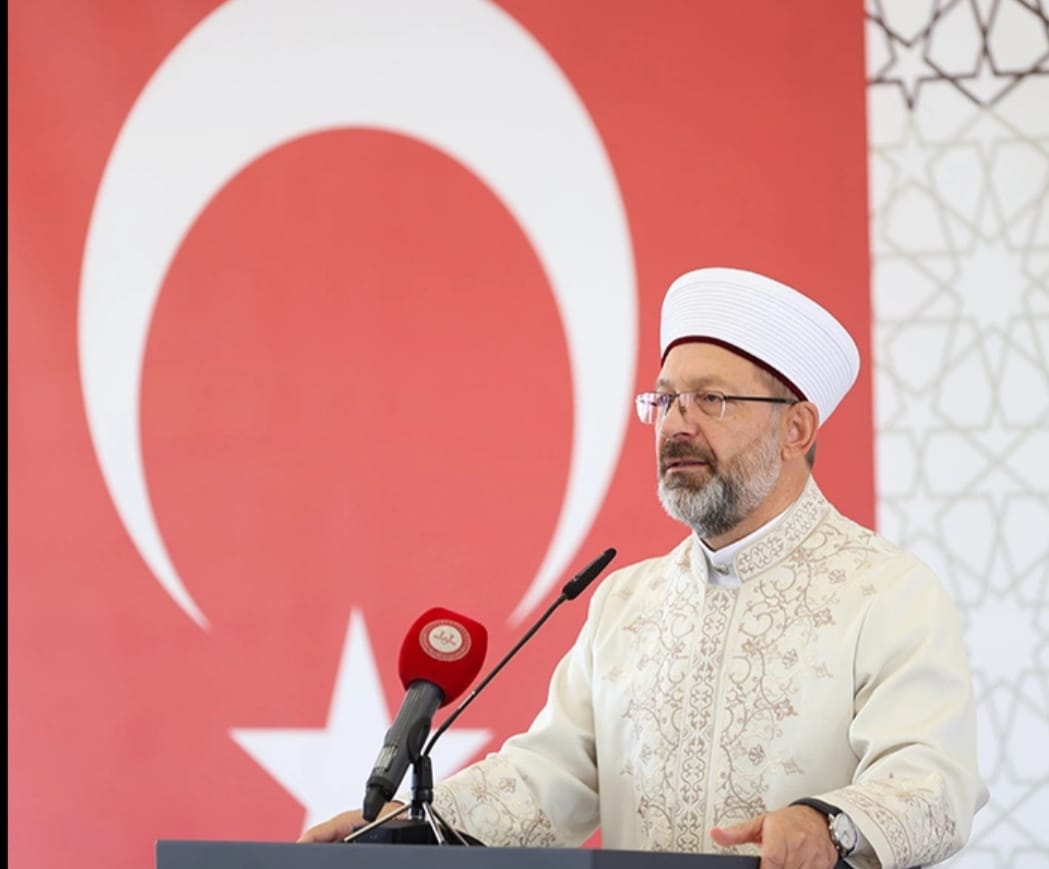 DİYANET İŞLERİ BAŞKANI ERBAŞ : MEVLİDİ NEBİ HAFTASI KUTLU OLSUN