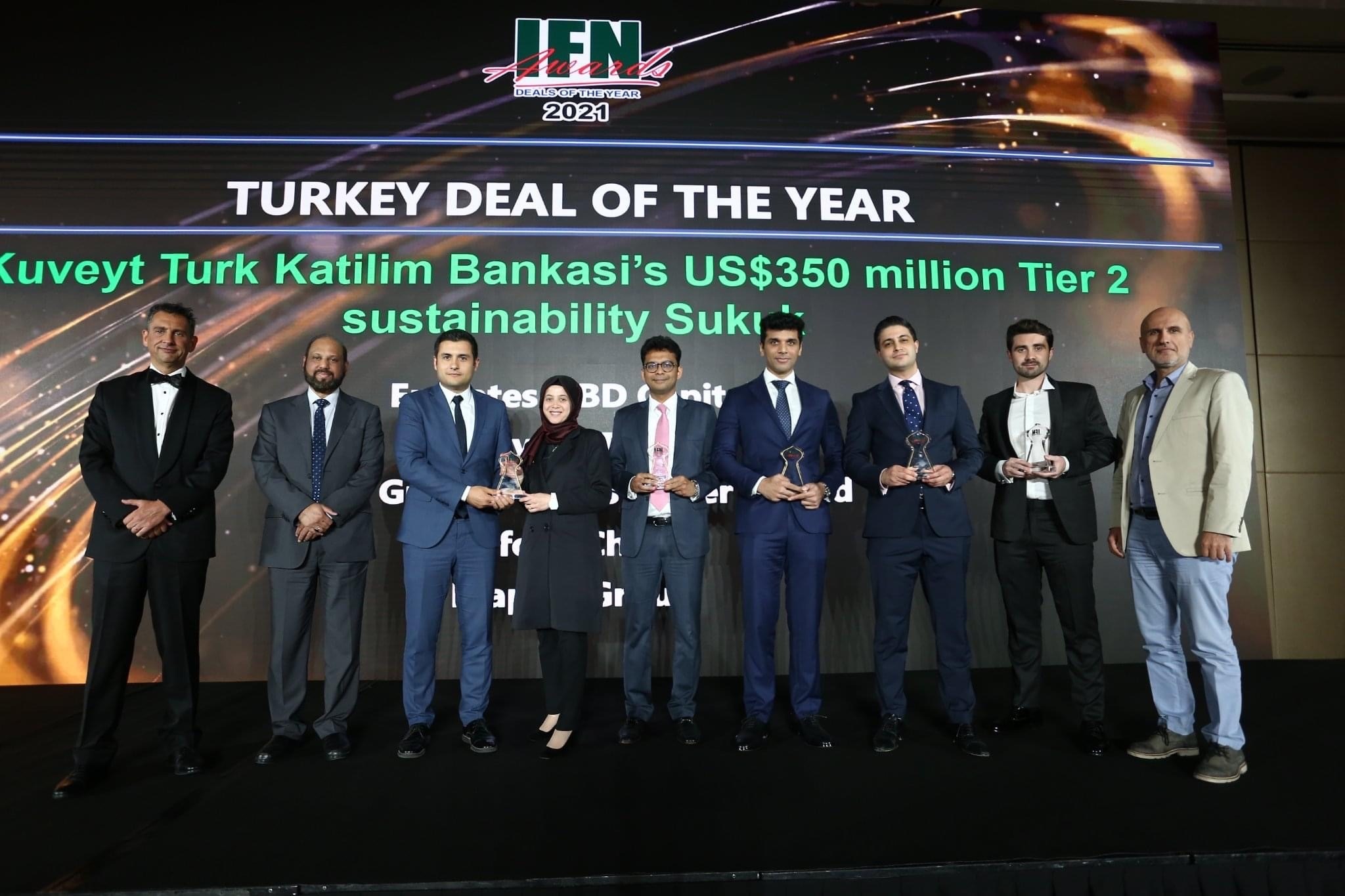 Dünyanın ilk sürdürülebilir sukuk ihracına  IFN’den yılın işlemi ödülü
