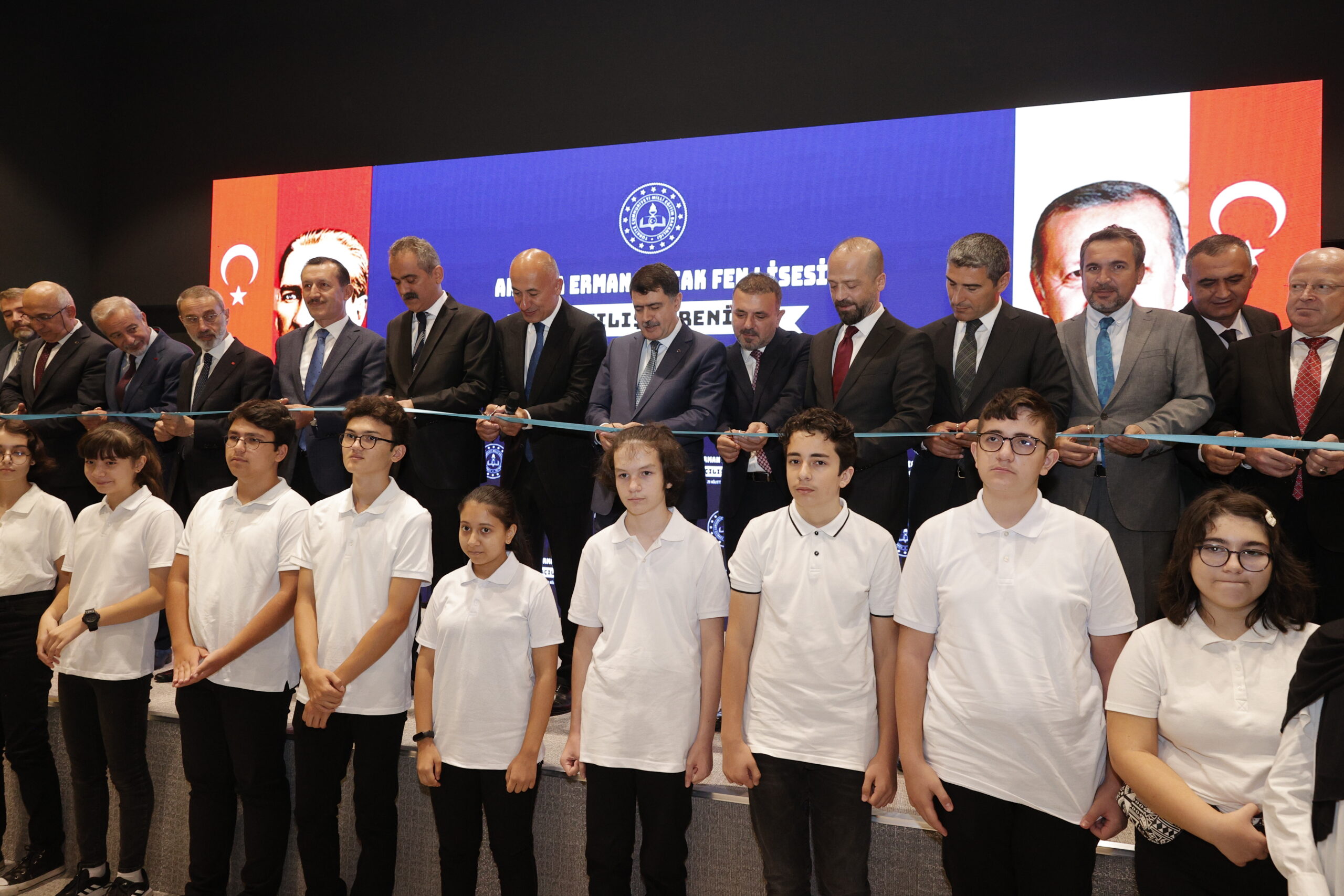 ERMAN ILICAK FEN LİSESİ SİNCAN’DA TÖRENLE AÇILDI