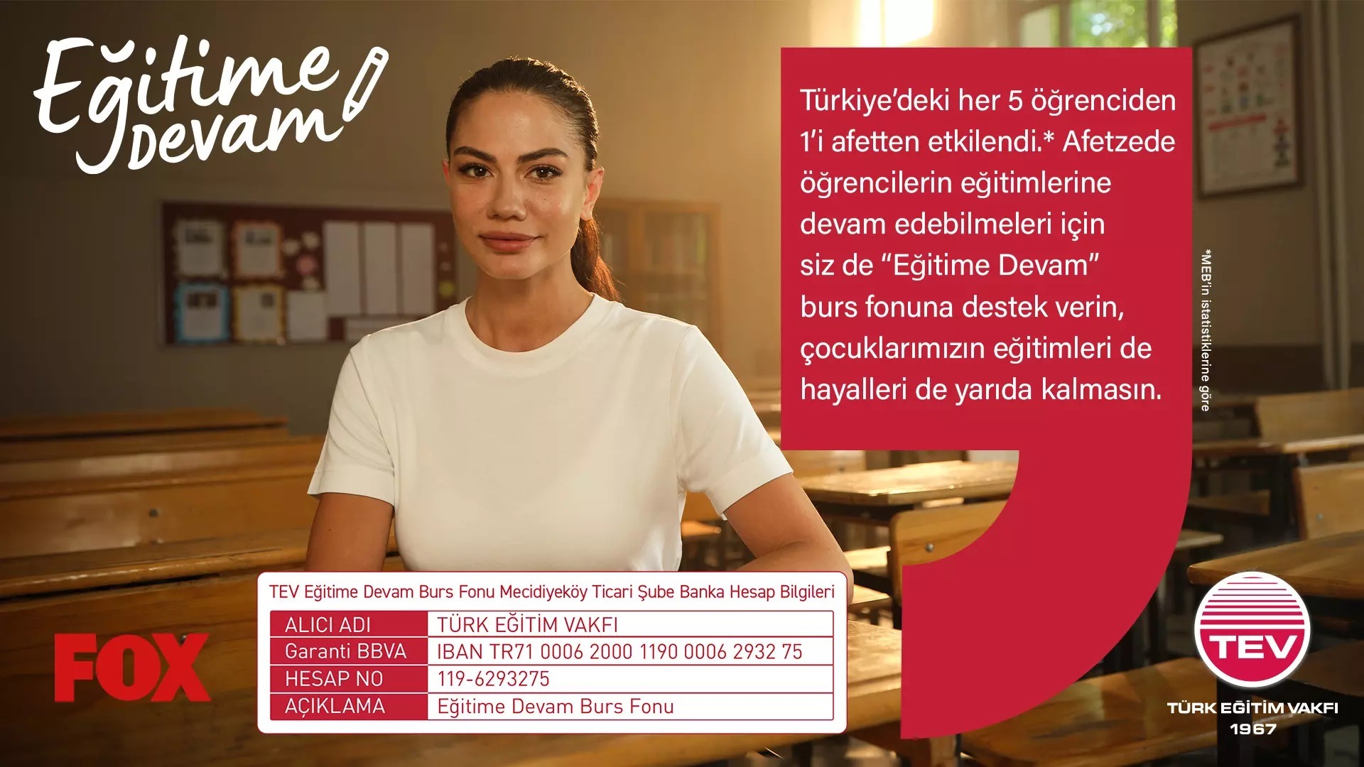 FOX ve Türk Eğitim Vakfı İş Birliğinde Eğitime Devam Projesi Başlatıldı!