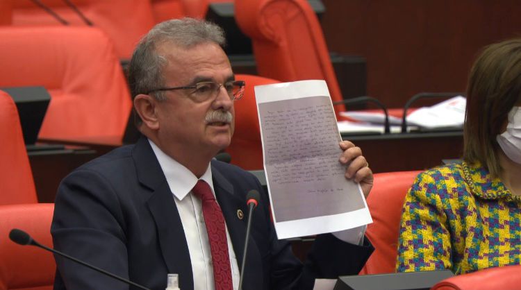 GİRGİN MUĞLALI TUHAFİYECİ ESNAFININ MEKTUBUNUTBMM’YE TAŞIDI