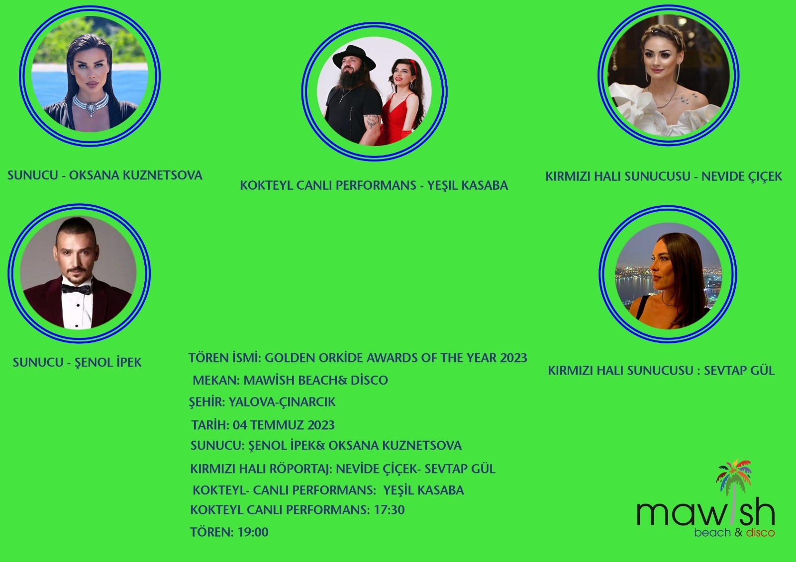 Golden Orkide Awards Of The Years 'ta  sunucular belli oldu!