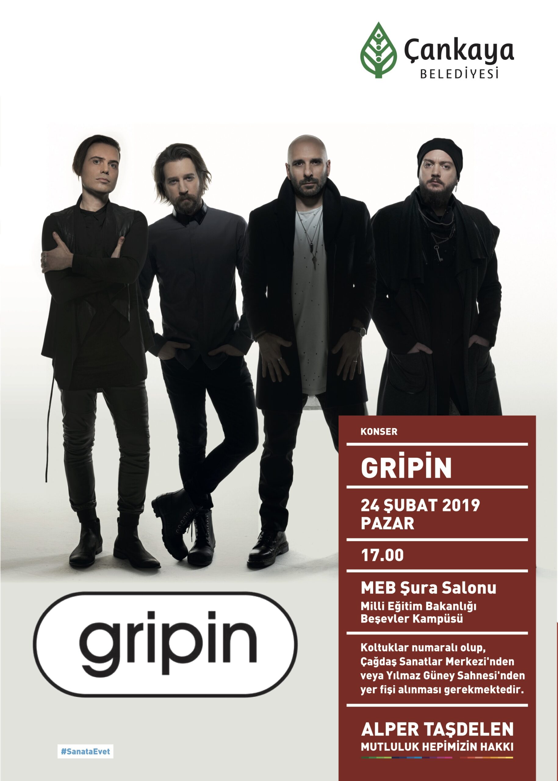 GRİPİN, ÇANKAYALILARLA BULUŞUYOR