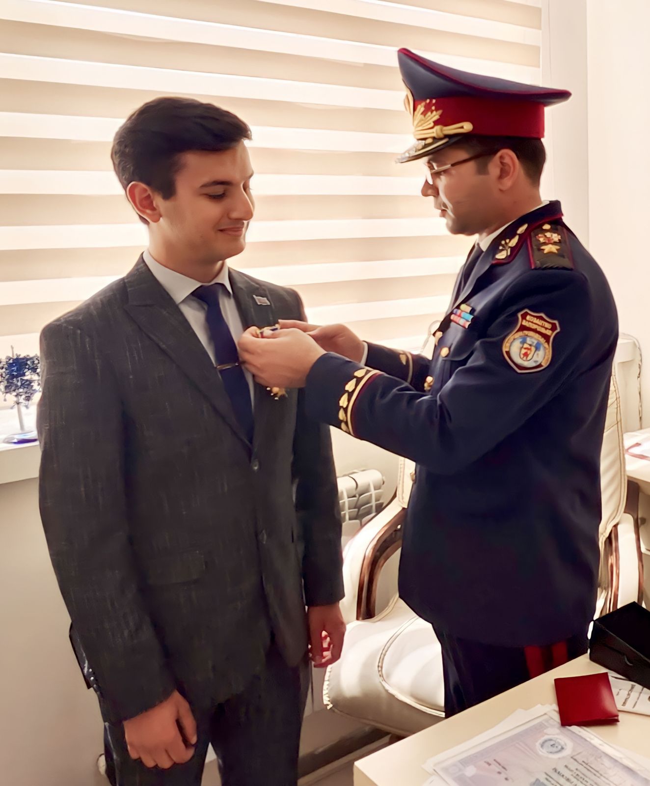 Hacı Zeynalabdin Tagiyev madalyasiyla ödüllendirildi
