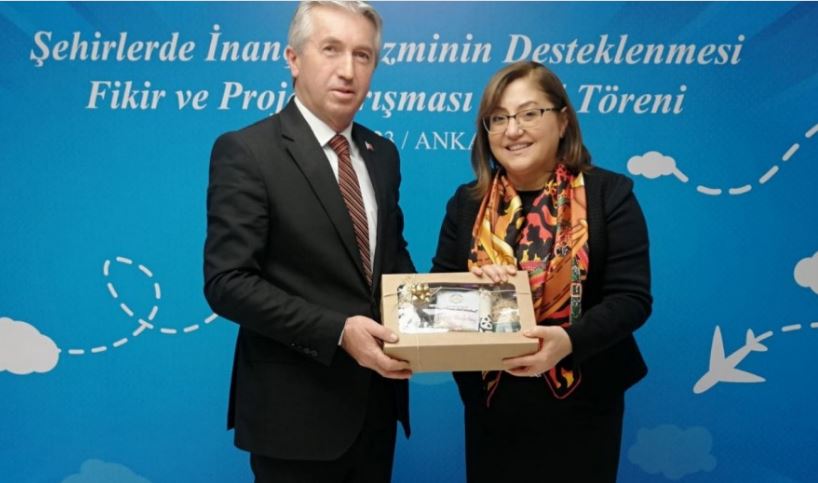 İHSANGAZİ’NİN PROJESİ ÖDÜLLENDİRİLDİ…