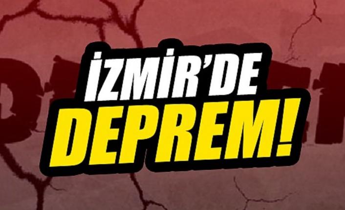 İzmir'de Deprem Oldu