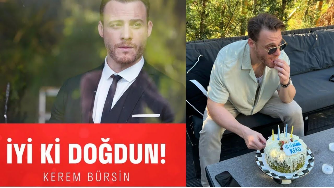 Kerem Bursin’e hayranlarından sürpriz doğum günü kutlamaları!