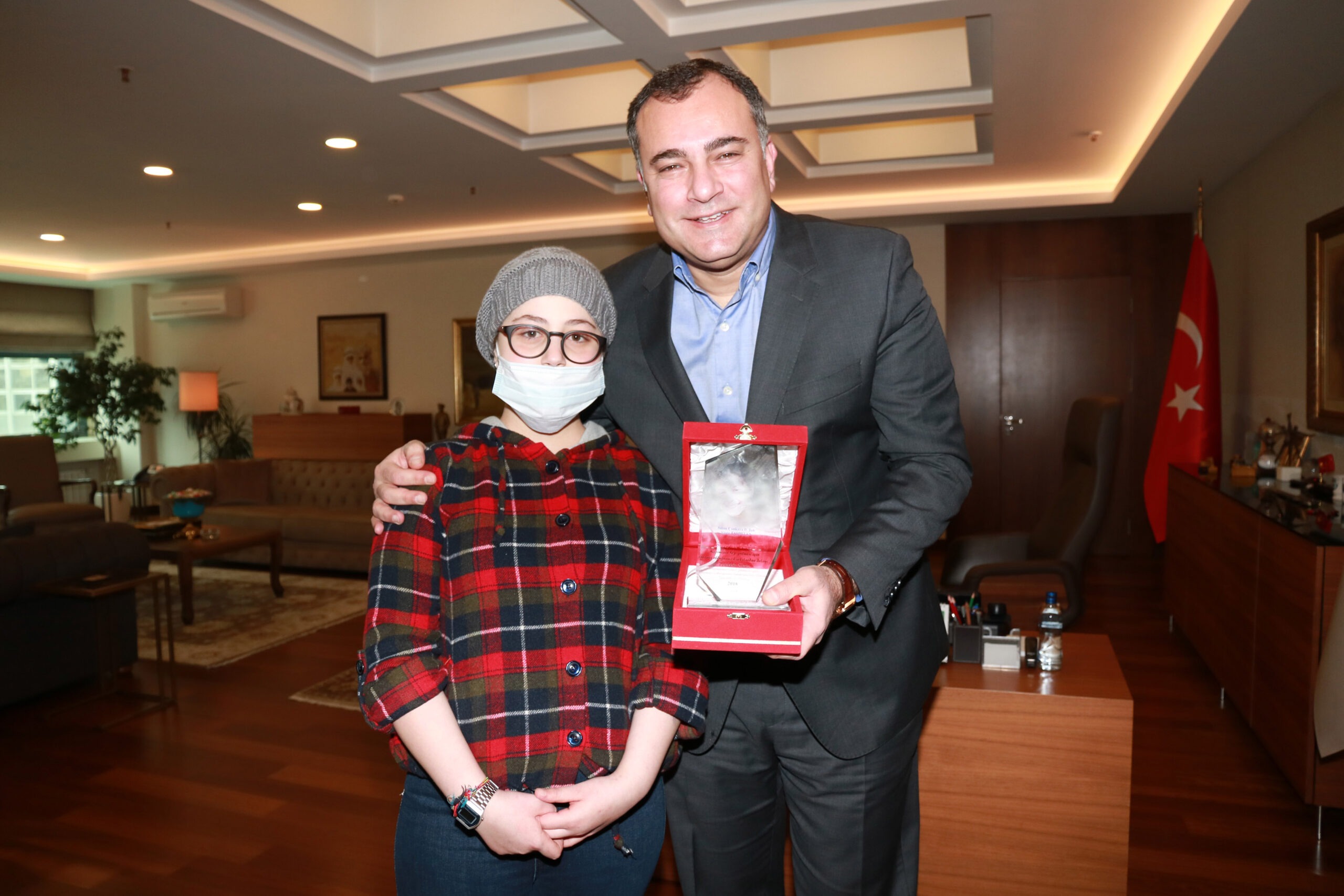 KÜÇÜK SUDE NAZ’DAN TAŞDELEN’E ZİYARET