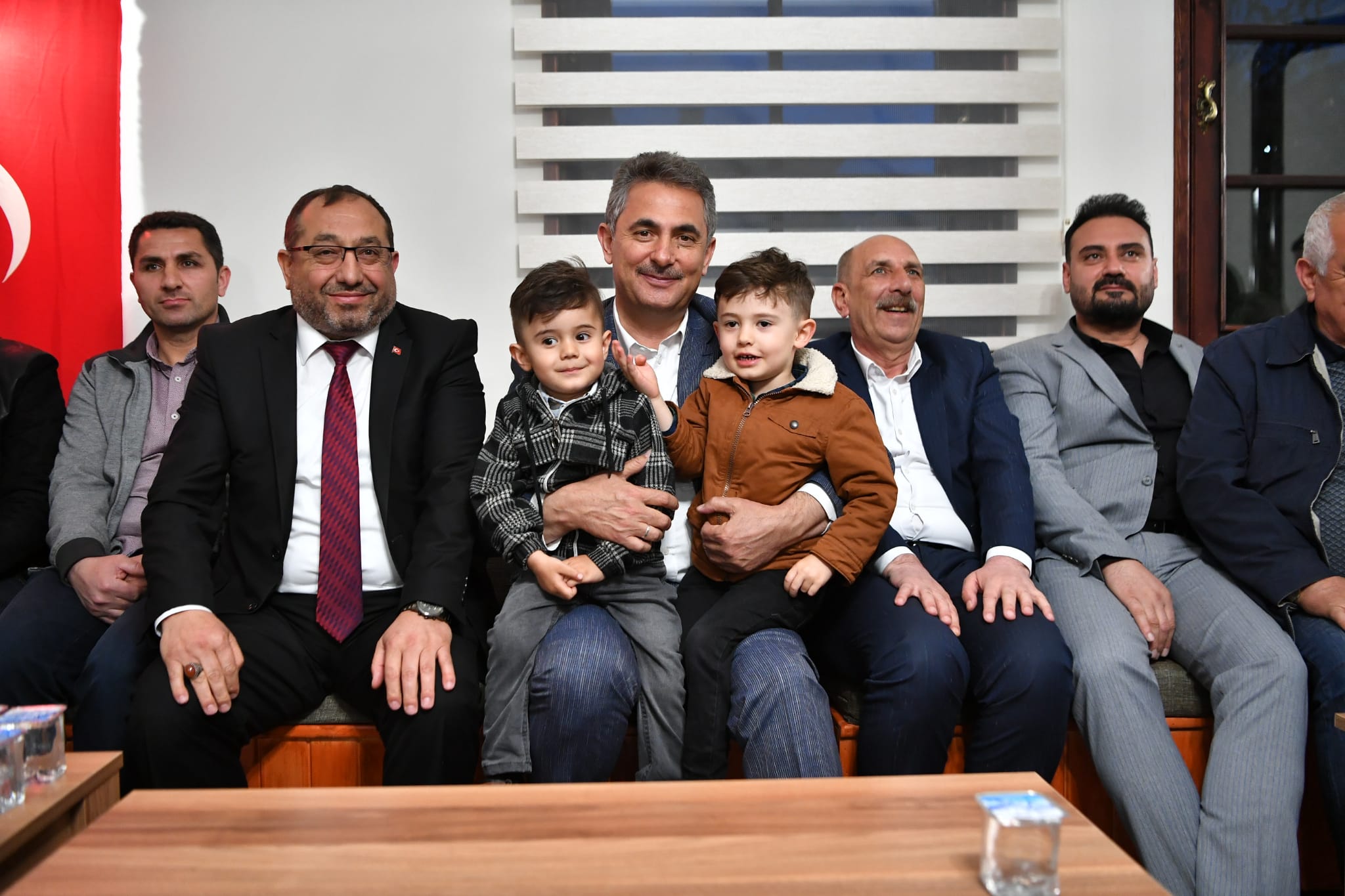 Kutlu Mahalle Konağı’nda Asker Uğurlama