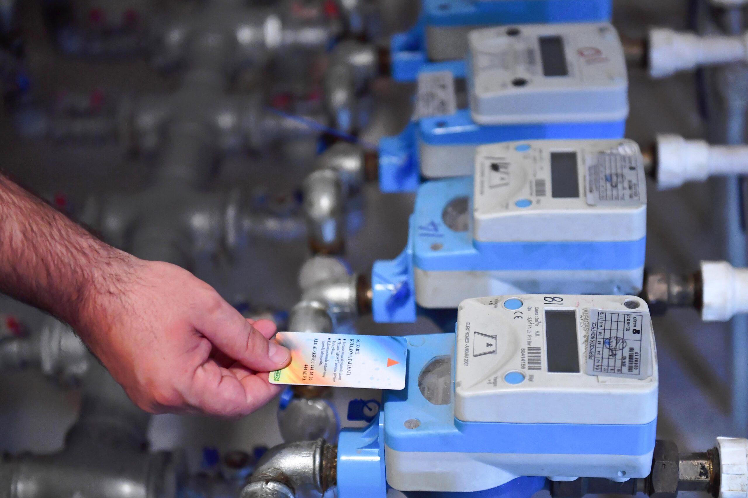 MEKANİK SAYACA GEÇİŞE İLGİ YOĞUN...