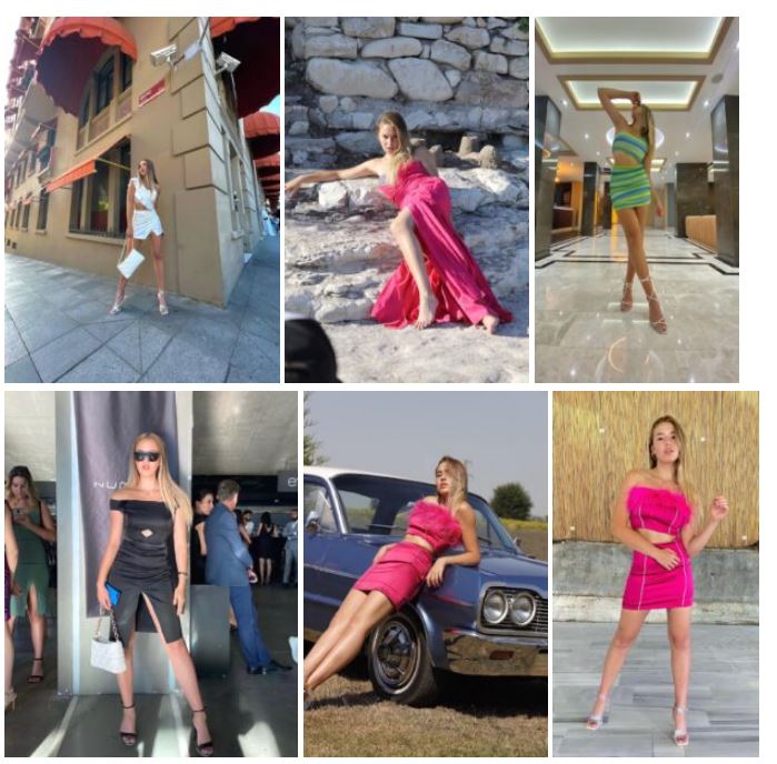 Melek Naz modellikte sınır tanımam