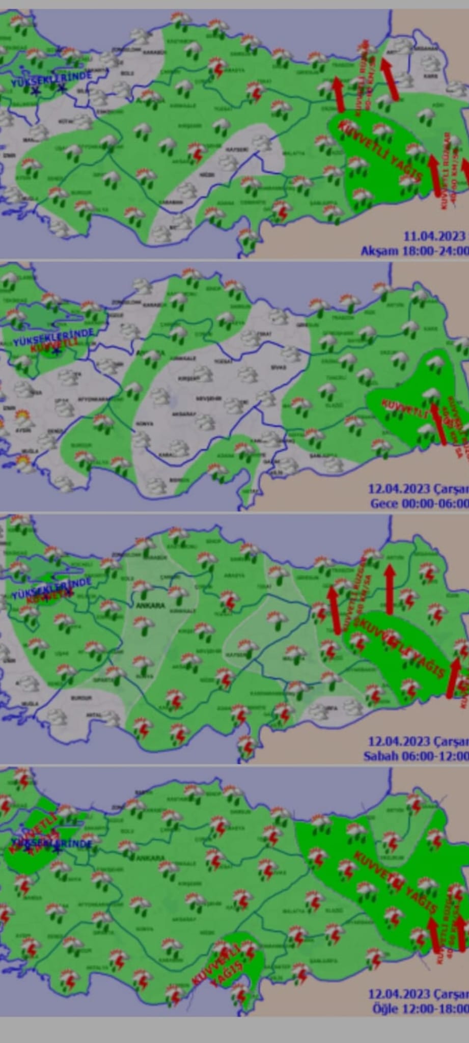 METEOROLOJİ UYARDI HAFTA BAŞINDAN İTİBAREN HAVALAR SOĞUYACAK
