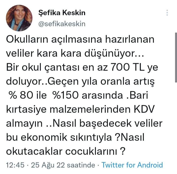 MUSTAFA SARIGÜL'ÜN YARDIMCISI'NDAN  DUYGUSAL OKUL ÇANTASI SORUSU !