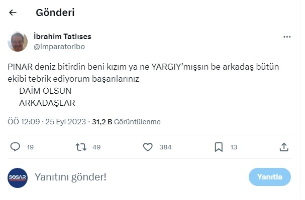 Ne Yargı’ymış be arkadaş!