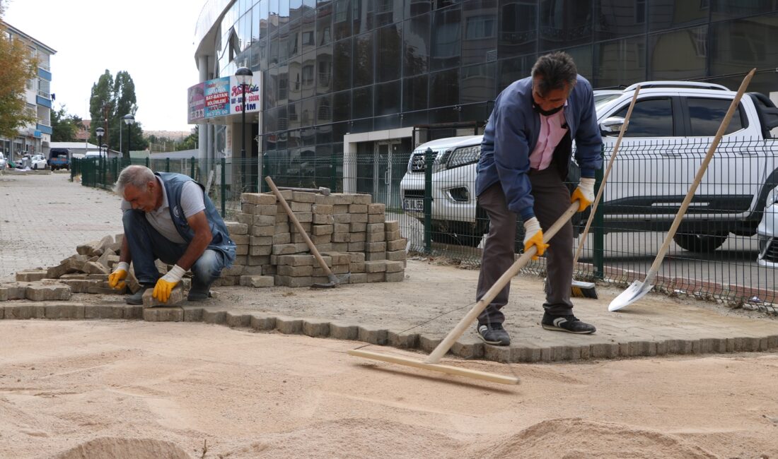 Elmadağ Belediyesi tarafından, yol