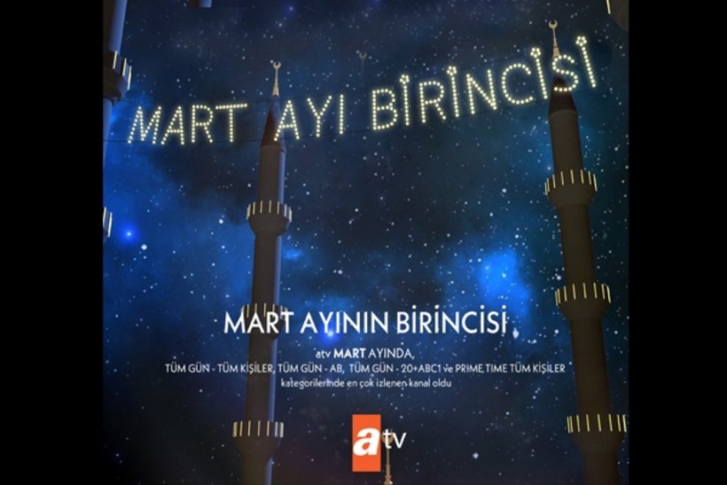 Reyting Yarışında atv Zirvelerde! atv 4 Kategoride Reyting Birincisi Oldu!