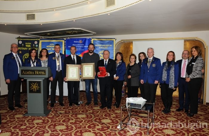 Rotary Kulübü’nden Sianji’ye Meslek Ödülü