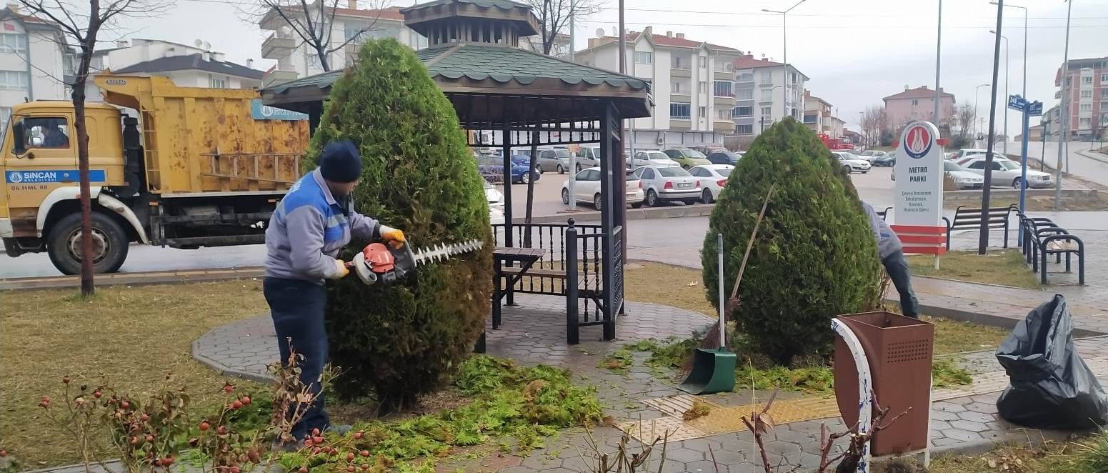 SİNCAN BAHARA HAZIRLANIYOR…