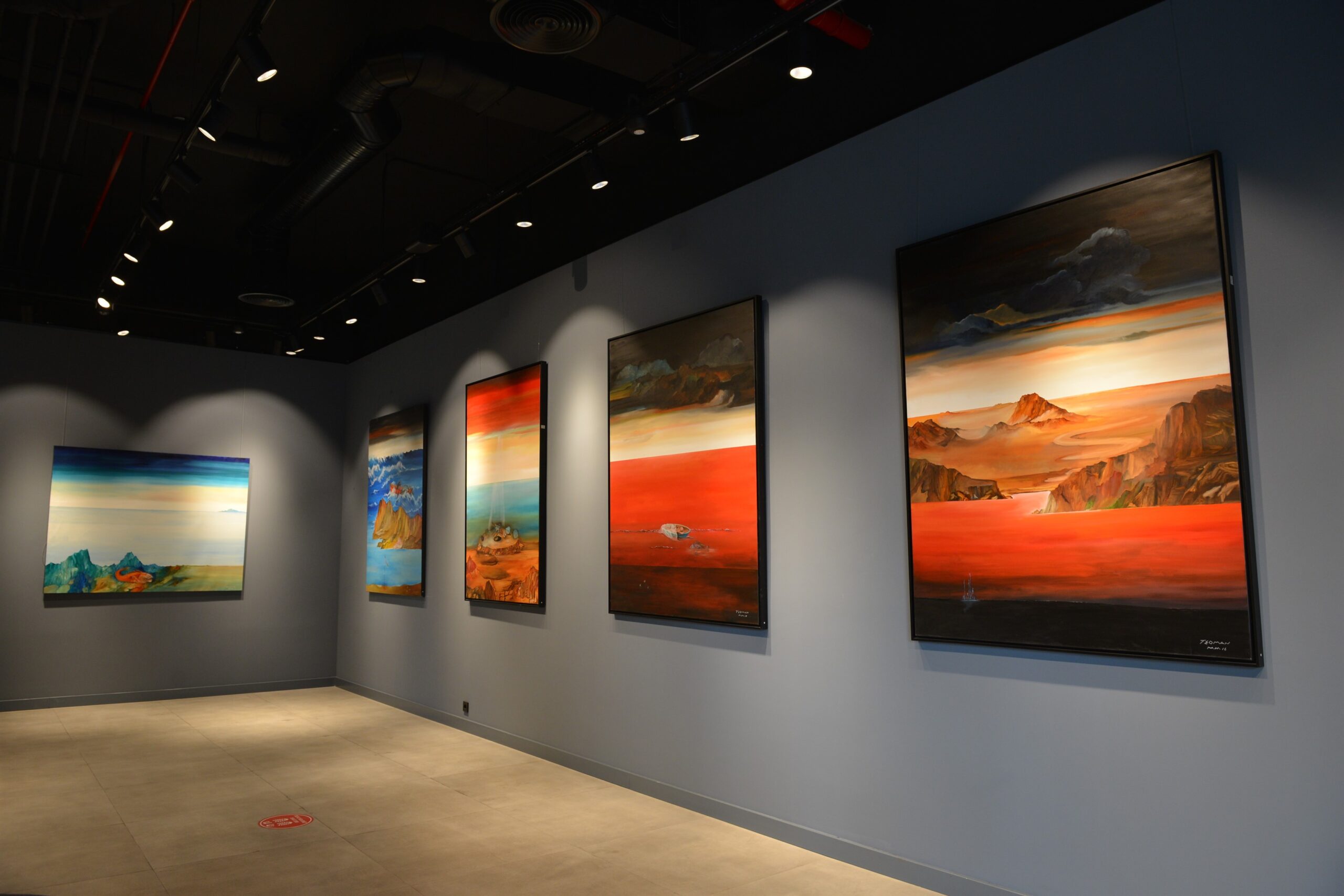 TEOMAN SÜDOR’UN ‘’EGE’NİN DÜŞLERİ’’ SERGİSİ BAŞKENTTE...