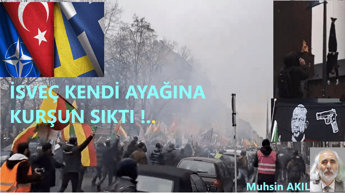 Terör Örgütü PKK/PYD İsveç’in NATO’ya Girmesini Sabote Etti