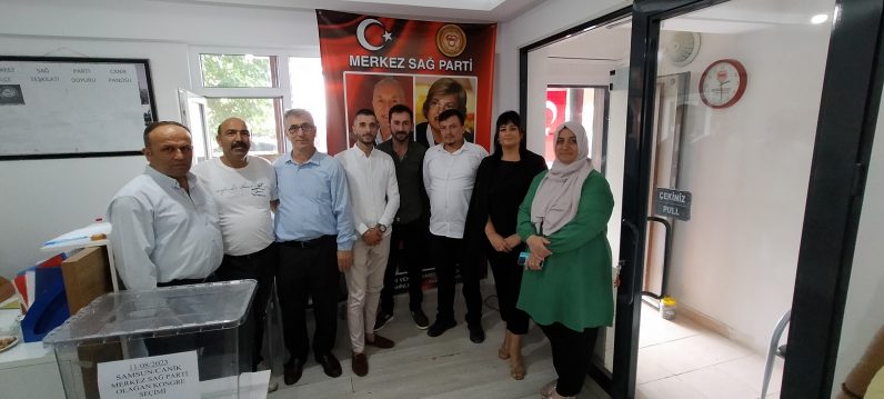 TONBULOĞLU MERKEZ SAĞ PARTİSİ CANİK İLÇE BAŞKANI SEÇİLDİ