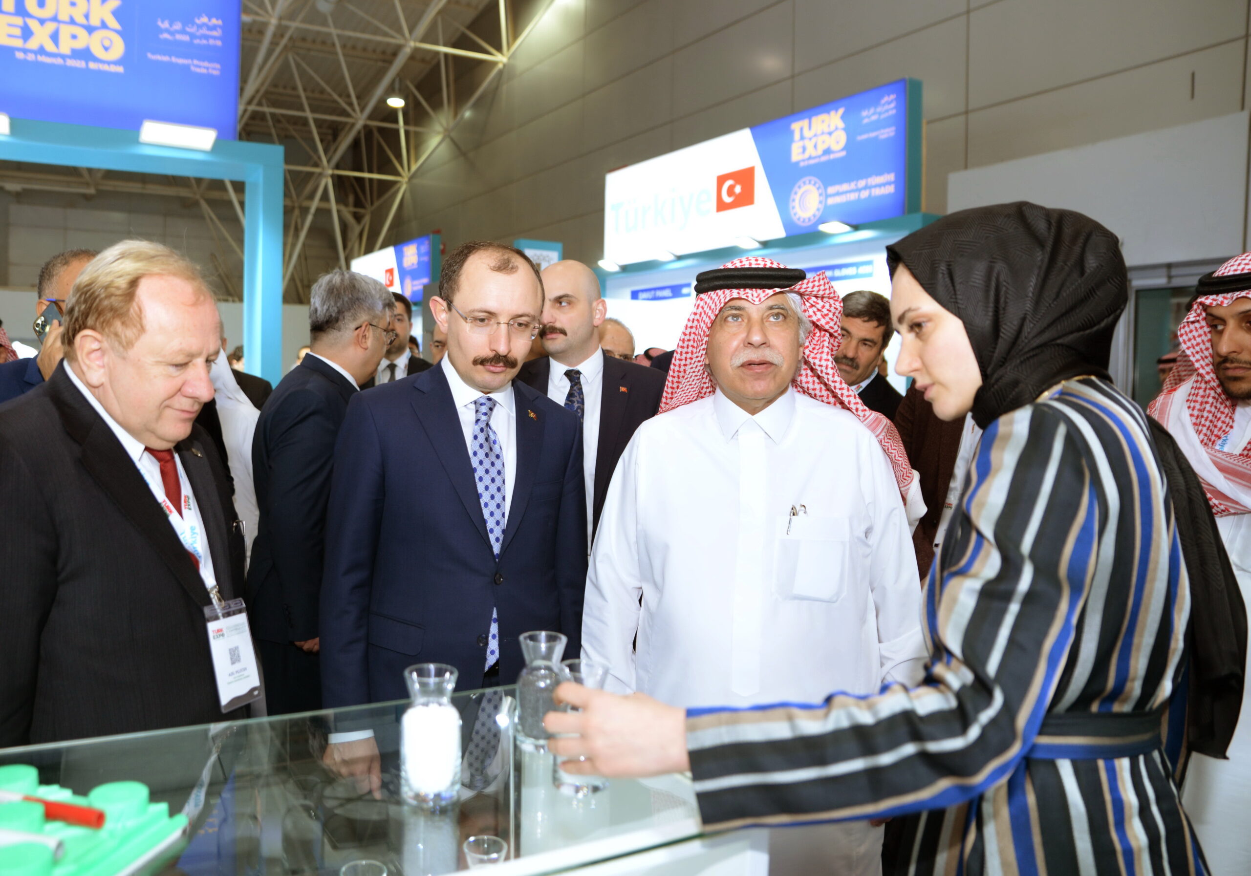 TURK EXPO 5 BİN ÜZERİNDE ZİYARETÇİ AĞIRLADI