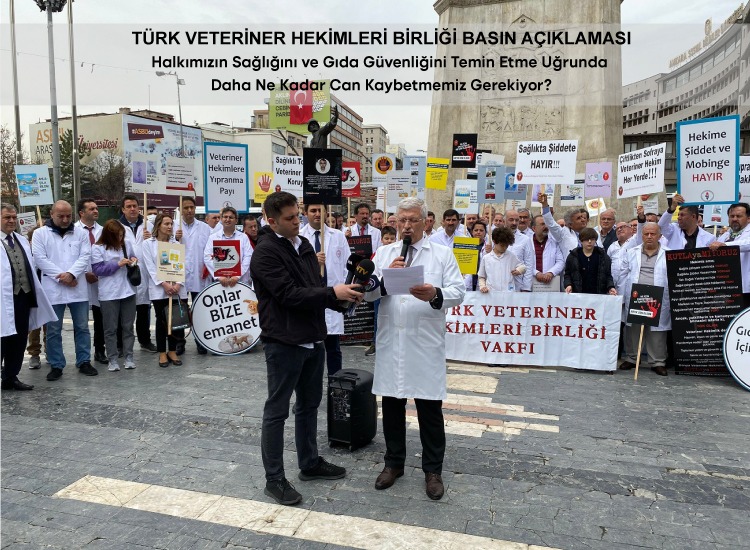 Türk Veteriner Hekimler Birliği Basın Açıklamasıdır