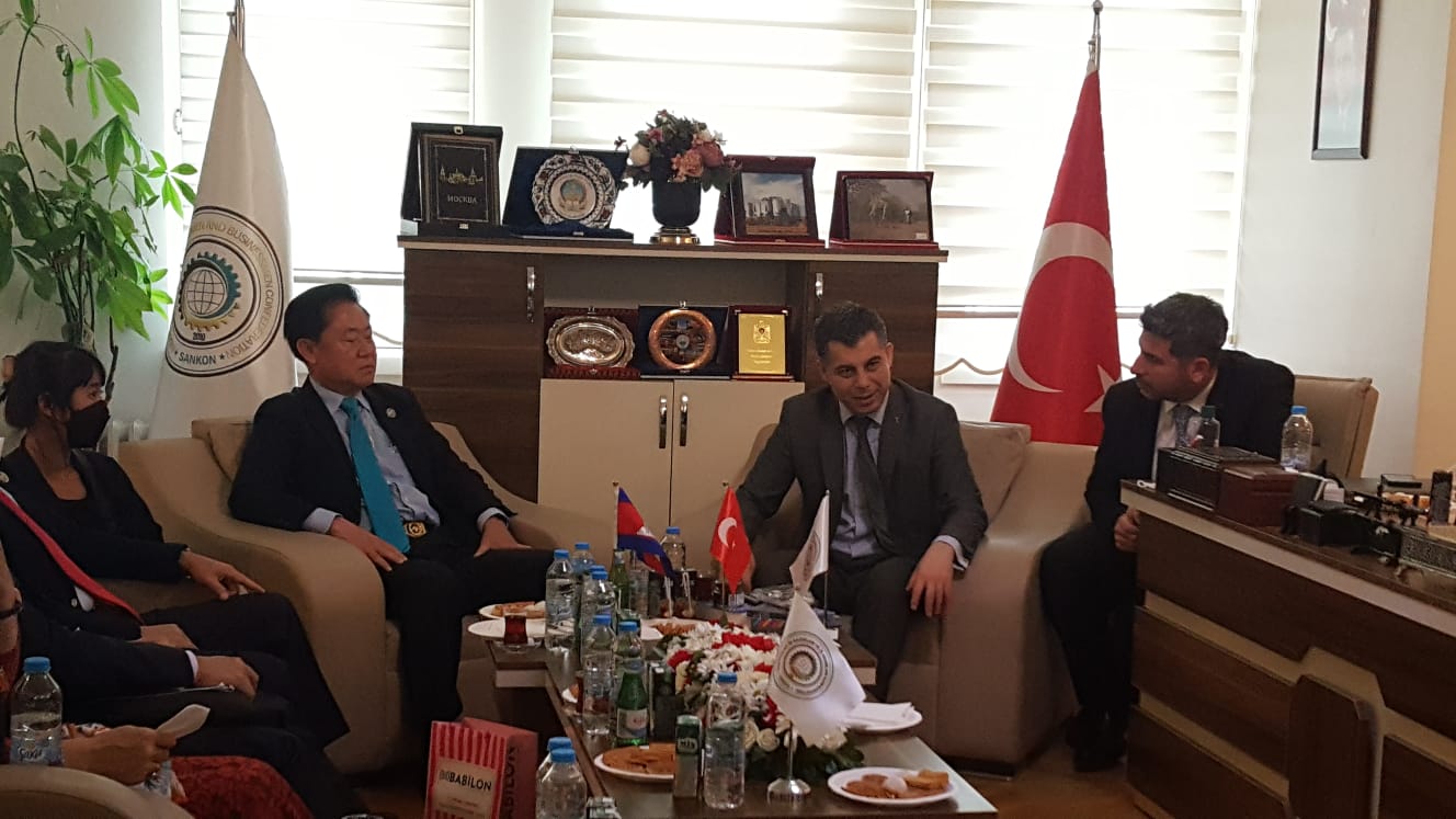 TÜRKİYE VE KAMBOÇYA ARASINDA SANKON'LA GÜÇLÜ İŞBİRLİĞİ