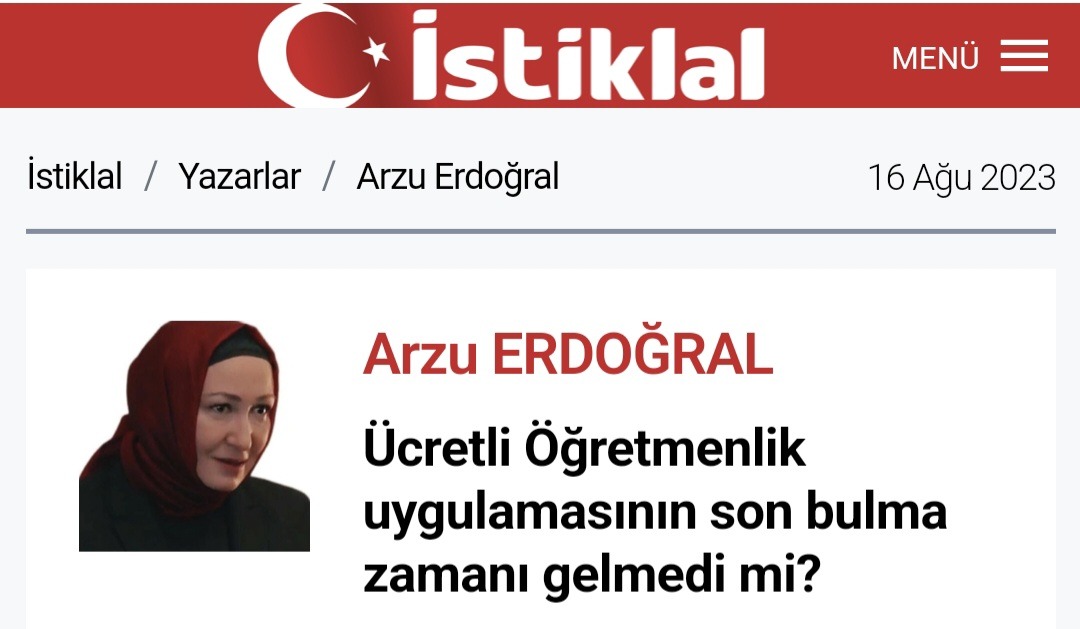 Ücretli Öğretmenlik uygulamasının son bulma zamanı gelmedi mi?