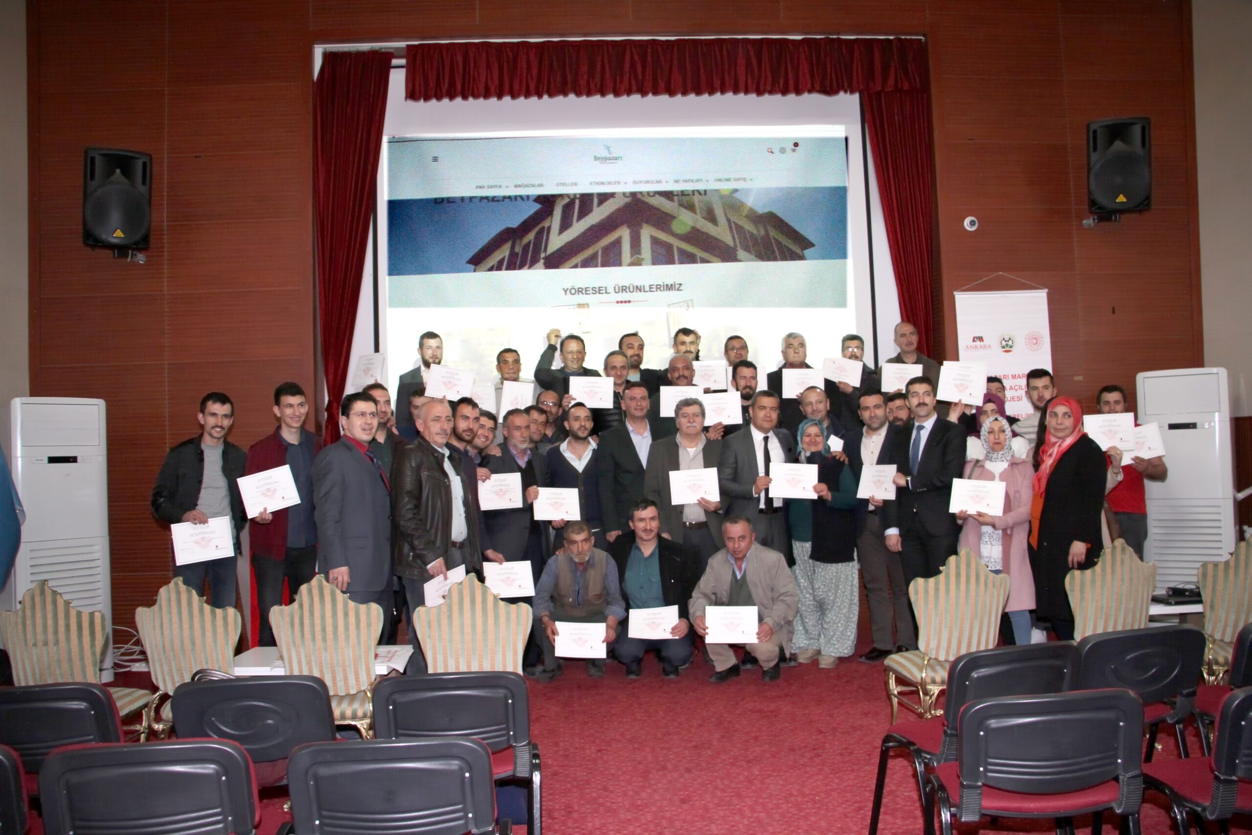 Yöresel Ürün Üreticilerinin Eğitim Sertifikaları Verildi